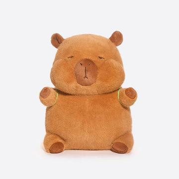 Kawaii Capybara Stuffed Aniamls Toy, with Turtle Backpack Plushies